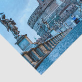 Ponte Sant'Angelo at dawn - Rome Italy Tissuepapier (Detail)