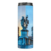 Ponte Sant'Angelo bij zonsopgang - Rome Italië Thermosbeker (Achterkant)