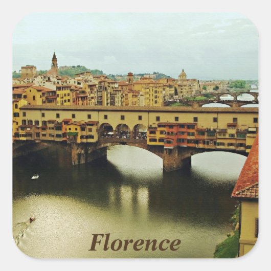 Ponte Vecchio 2 Sticker (Voorkant)