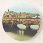Ponte Vecchio 2 Zandsteen Onderzetter (Voorkant)