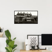 Ponte Vecchio Balconies Poster (Thuiskantoor)