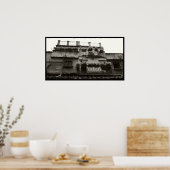 Ponte Vecchio Balconies Poster (Keuken)