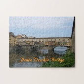 Ponte Vecchio Bridge Legpuzzel (Horizontaal)