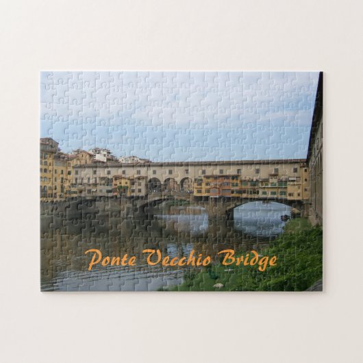 Ponte Vecchio Bridge Legpuzzel (Horizontaal)