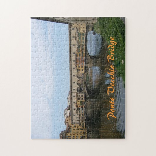 Ponte Vecchio Bridge Legpuzzel (Verticaal)