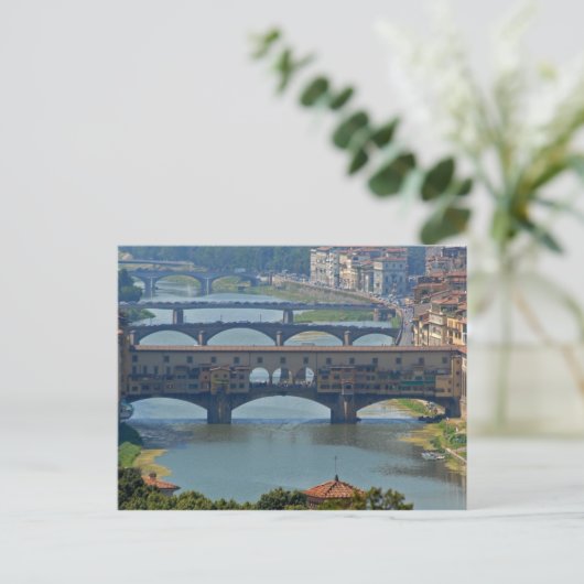 Ponte Vecchio Briefkaart (Staand voorkant)