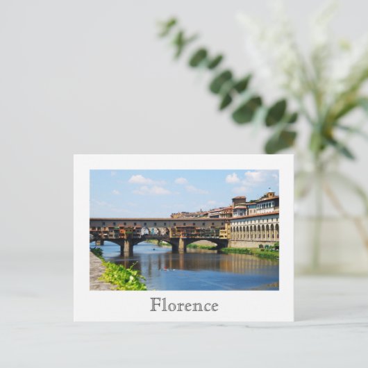 Ponte Vecchio Briefkaart (Staand voorkant)