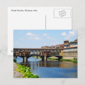 Ponte Vecchio Briefkaart (Voorkant / Achterkant)