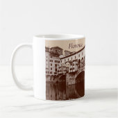 Ponte Vecchio Brown Coffee Mok (Links)