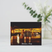 Ponte Vecchio-brug in Florence, Italië Briefkaart (Staand voorkant)