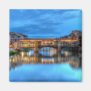 Ponte vecchio-brug in Florence, Italië Magneet