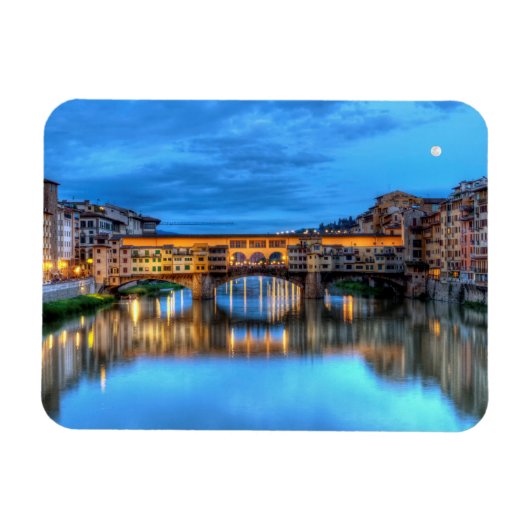 Ponte vecchio-brug in Florence, Italië Magneet (Horizontaal)
