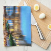 Ponte vecchio-brug in Florence, Italië Theedoek (Quarter Fold)