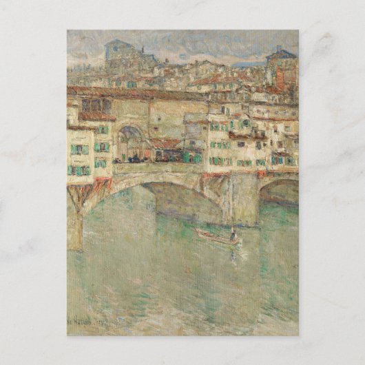 Ponte Vecchio | Childe Hassam Briefkaart (Voorkant)
