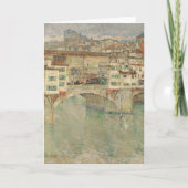 Ponte Vecchio | Childe Hassam Kaart (Voorkant)
