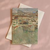 Ponte Vecchio | Childe Hassam Kaart