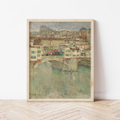Ponte Vecchio | Childe Hassam Poster
