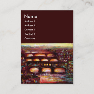 Ponte Vecchio en andere bruggen van Florence Visitekaartje