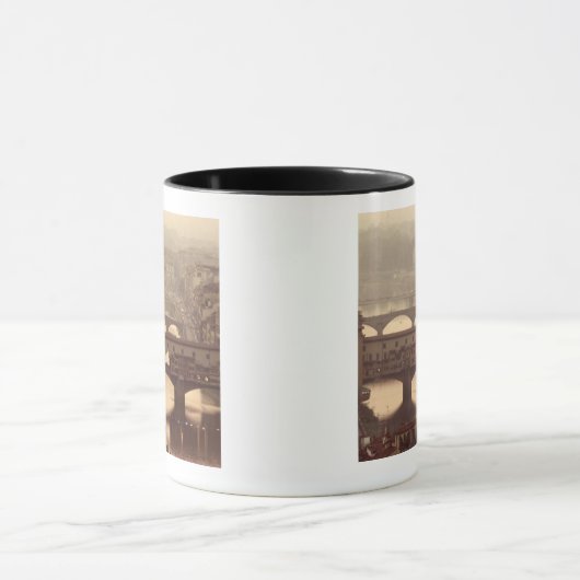 Ponte Vecchio en Arno Mok (Midden)