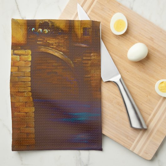 Ponte Vecchio, Firenze Theedoek (Quarter Fold)