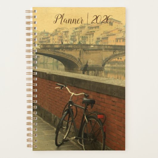 Ponte Vecchio Florence 2026 Jaar Planner (Voorkant)