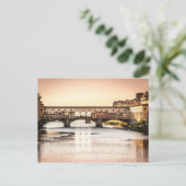 Ponte Vecchio Florence Briefkaart (Staand voorkant)