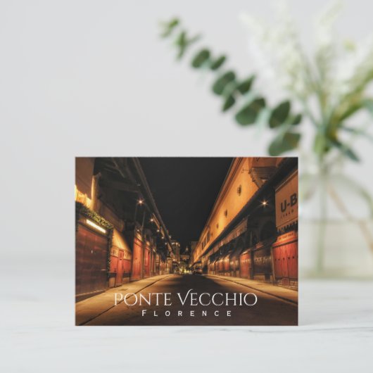 Ponte Vecchio, Florence Briefkaart (Staand voorkant)
