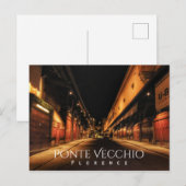 Ponte Vecchio, Florence Briefkaart (Voorkant / Achterkant)
