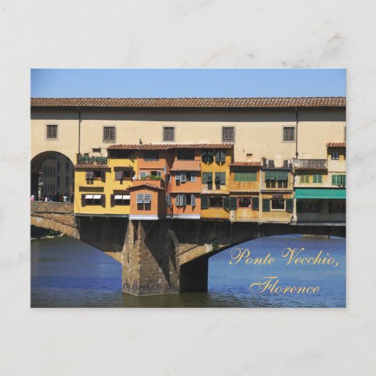 Ponte Vecchio, Florence Briefkaart (Voorkant)