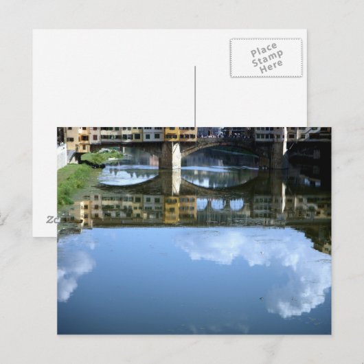 Ponte Vecchio Florence Briefkaart (Voorkant / Achterkant)