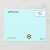 PONTE VECCHIO Florence door Waterverf 's nachts Briefkaart (Achterkant)