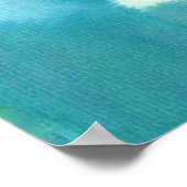 PONTE VECCHIO Florence door Waterverf 's nachts Poster (Hoek)