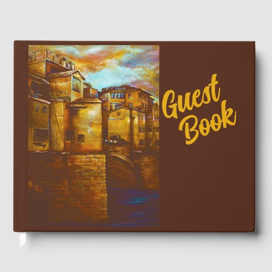 Ponte Vecchio, Florence Gastenboek (Voorkant)