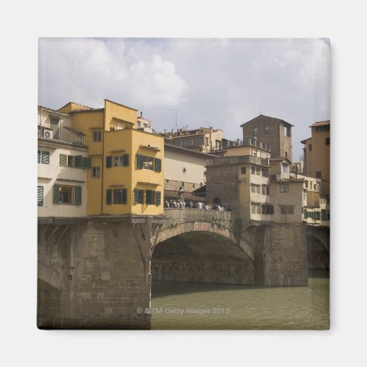 Ponte Vecchio Florence Italië 2 Magneet (Voorkant)