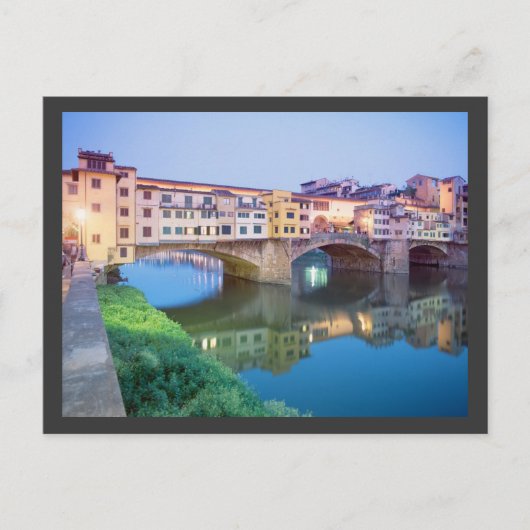Ponte Vecchio Florence Italië Briefkaart (Voorkant)