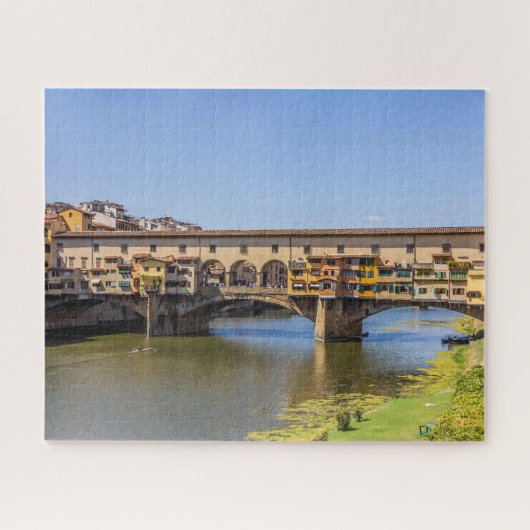 Ponte Vecchio, Florence, Italië Legpuzzel (Horizontaal)