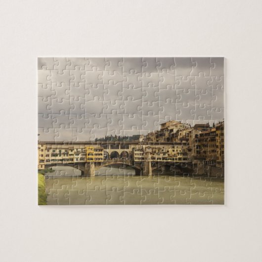 Ponte Vecchio Florence Italië Legpuzzel (Horizontaal)