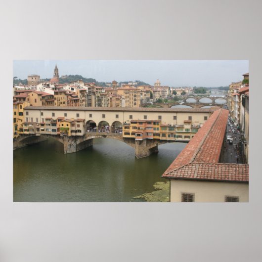 ponte vecchio, florence poster (Voorkant)