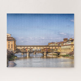 Ponte vecchio in Florence Italië Legpuzzel