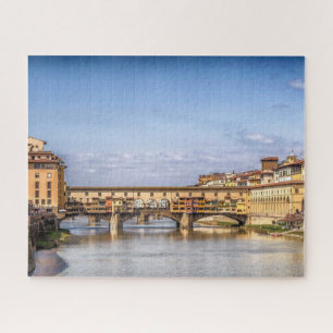 Ponte vecchio in Florence Italië Legpuzzel