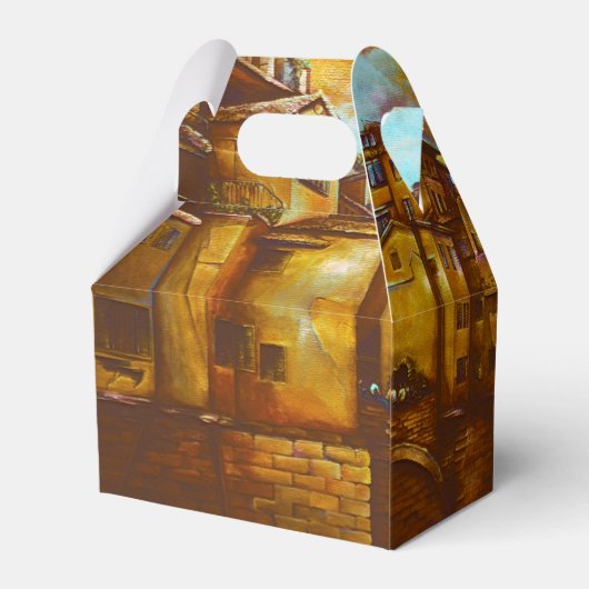 Ponte Vecchio, Italië Bedankdoosjes (Achterkant)