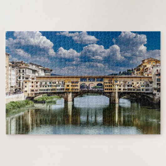 Ponte vecchio legpuzzel (Horizontaal)