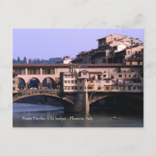 Ponte Vecchio (Oude brug)   BRIEFKAART
