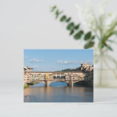 Ponte Vecchio oude brug - Florence, Italië Briefkaart (Staand voorkant)