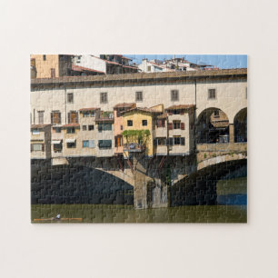 Ponte Vecchio (oude brug) - Florence, Italië Legpuzzel