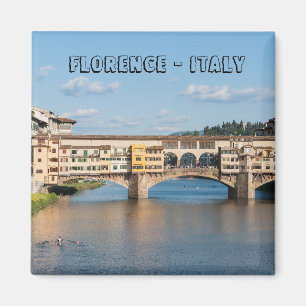 Ponte Vecchio (oude brug) - Florence, Italië Magneet