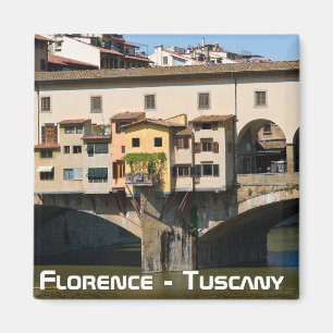 Ponte Vecchio (oude brug) - Florence, Italië Magneet