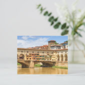 Ponte vecchio overdag, Florence of Firenze, Italia Briefkaart (Staand voorkant)