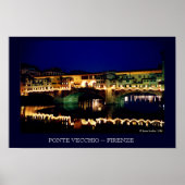 Ponte Vecchio Poster (Voorkant)
