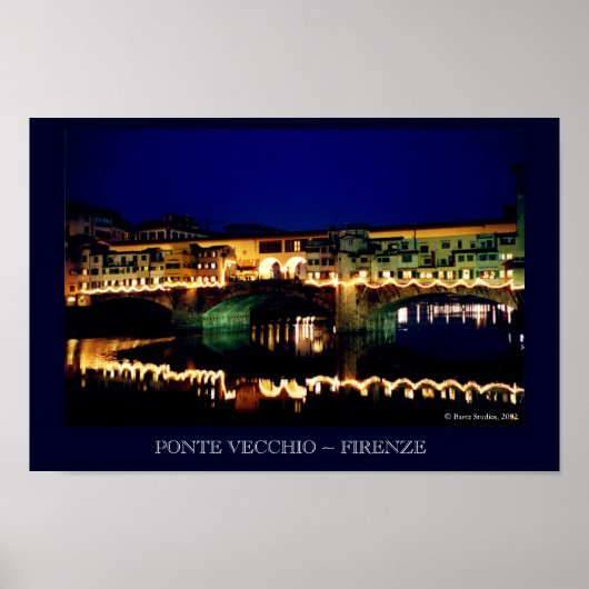 Ponte Vecchio Poster (Voorkant)